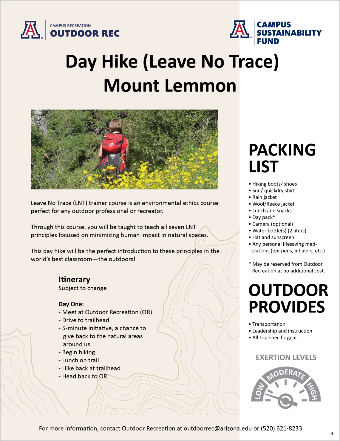 Day Hike - Mount Lemmon 