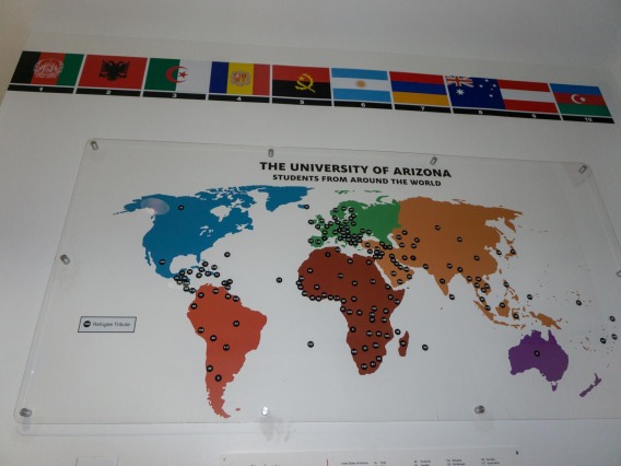 The University of Arizona: Students from around the world