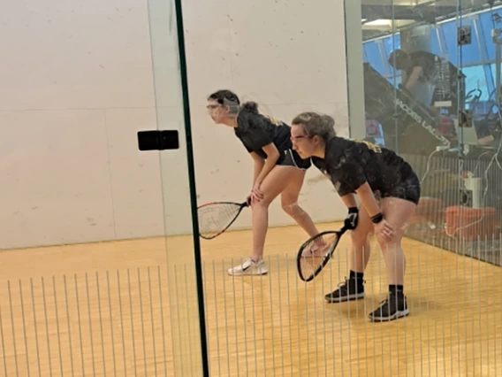 Racquetball doubles