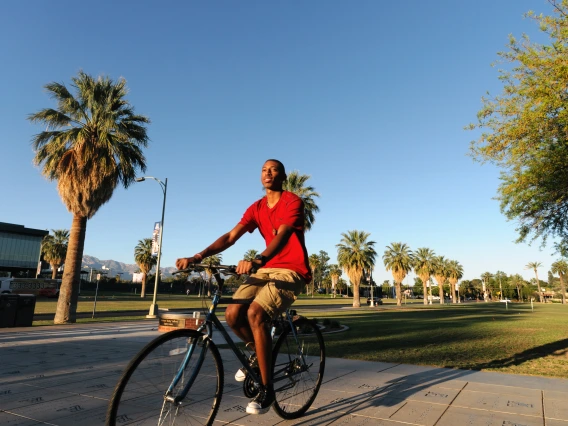 Biking