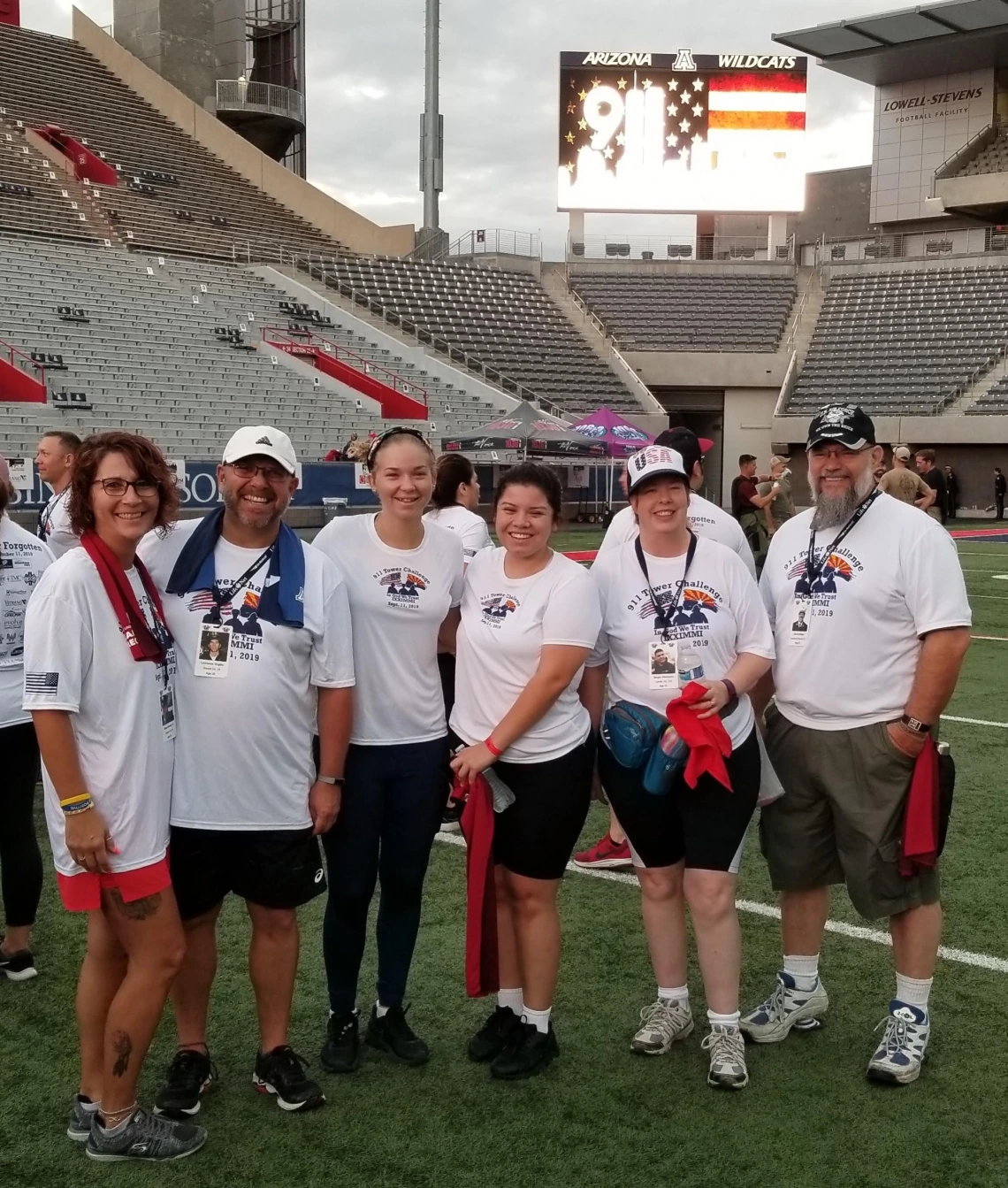 Group of Campus Rec staff posing for photo