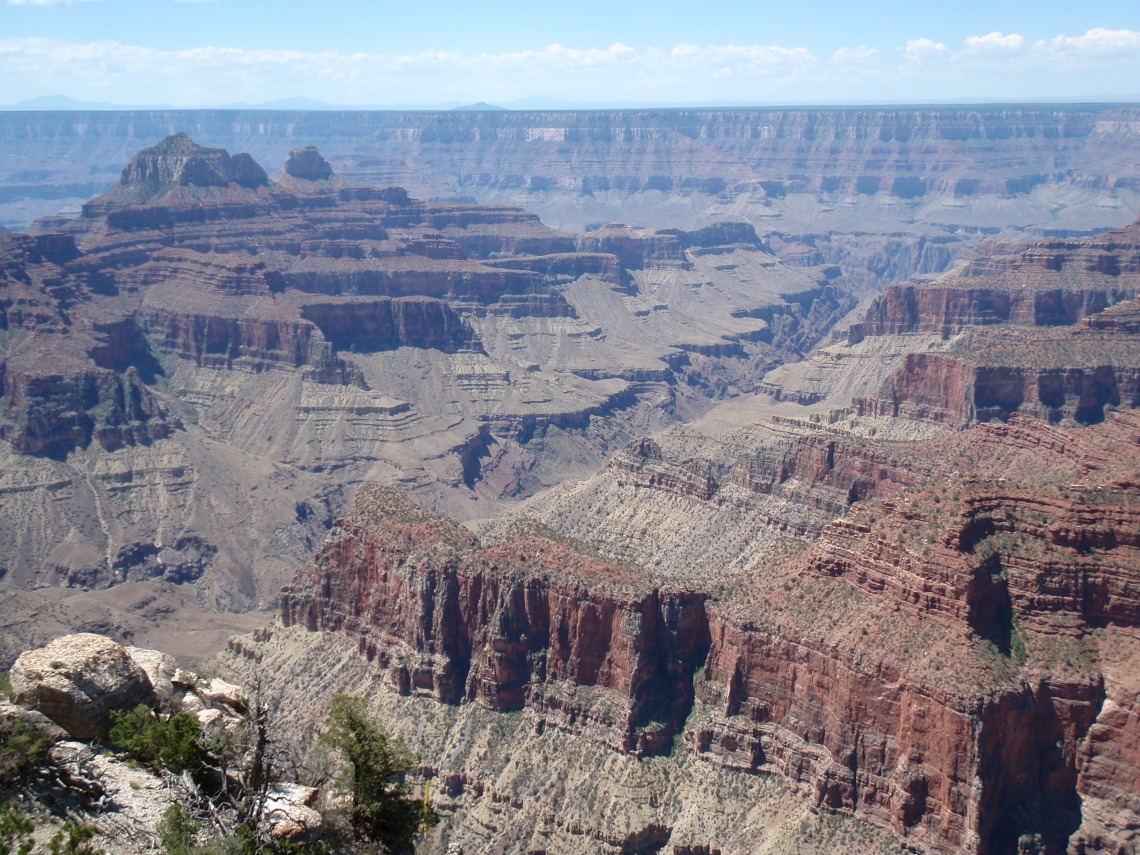 The Grand Canyon vista