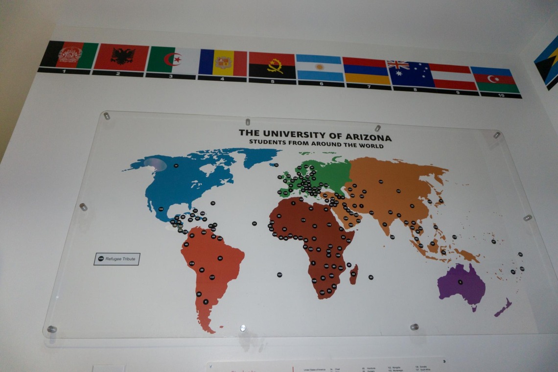 The University of Arizona: Students from around the world