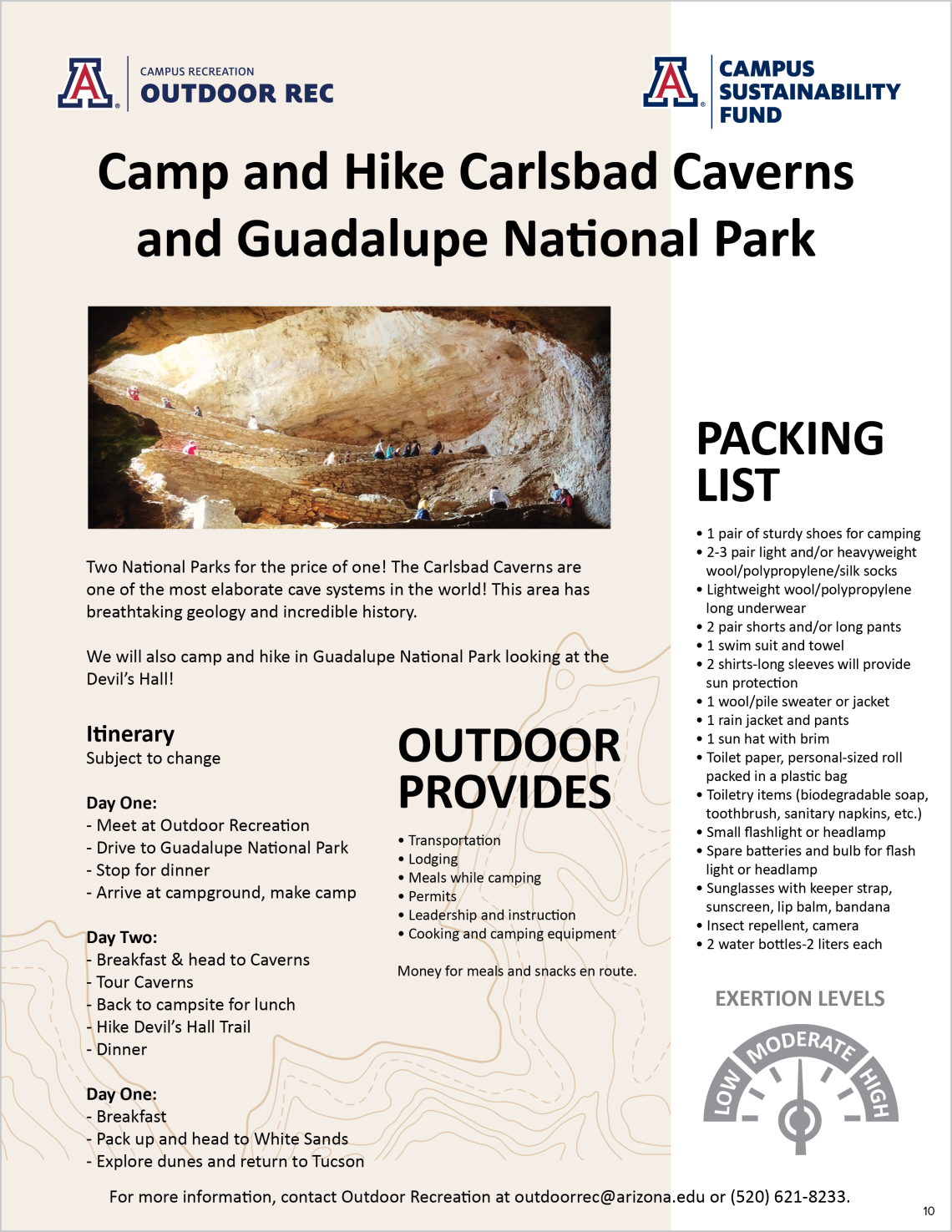 Carlsbad Caverns and Guadalupe National Park