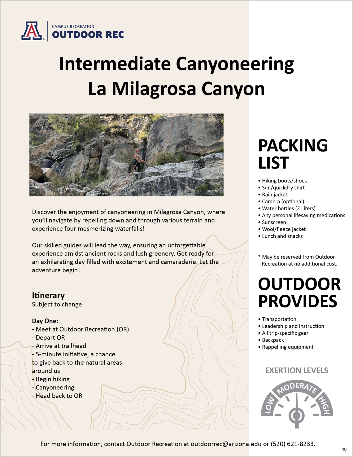 Intermediate Canyoneering
