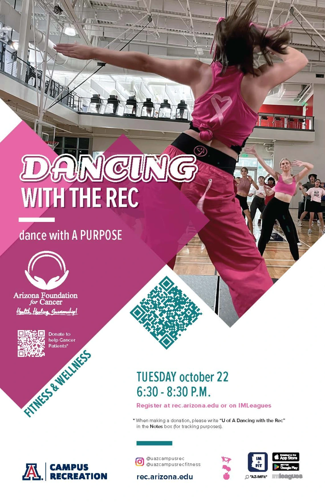 Dancing with the rec Poster.