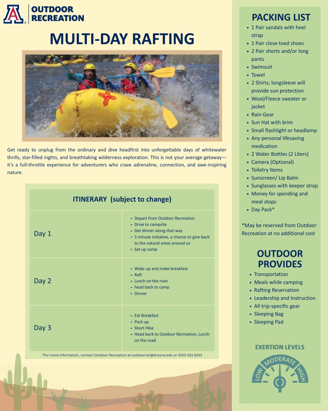 Multi-Day Rafting