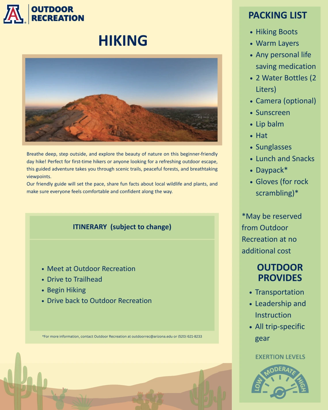 Hiking Picacho Peak