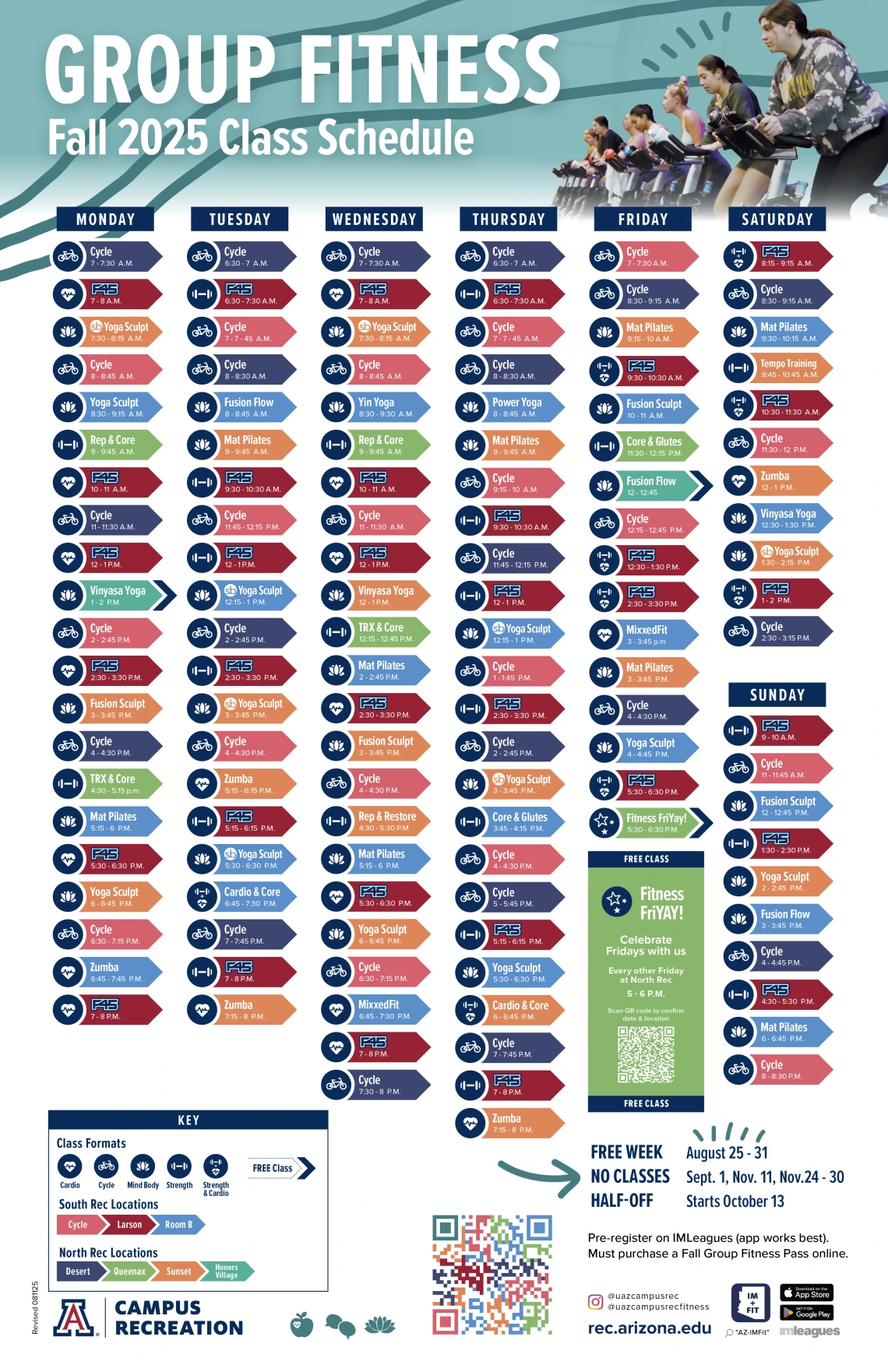 FA25 GF Schedule 