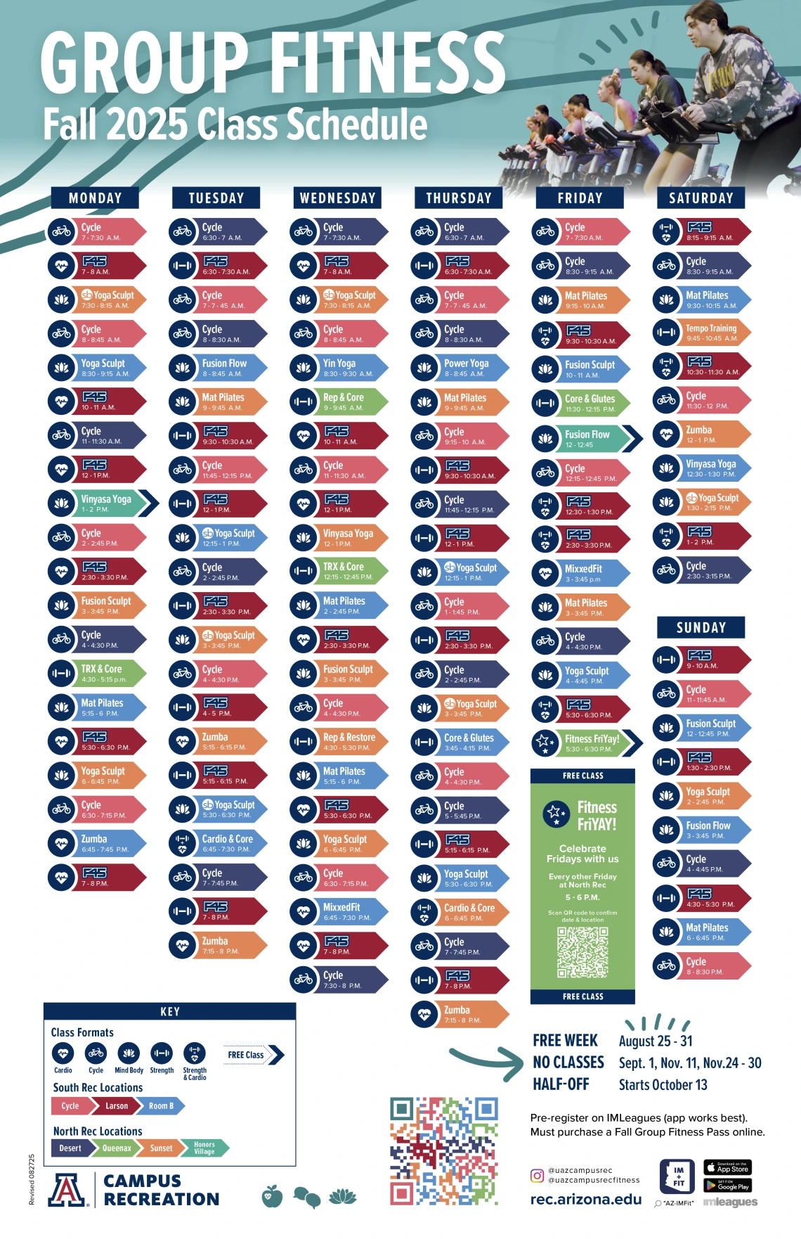 FA25 GF Schedule 