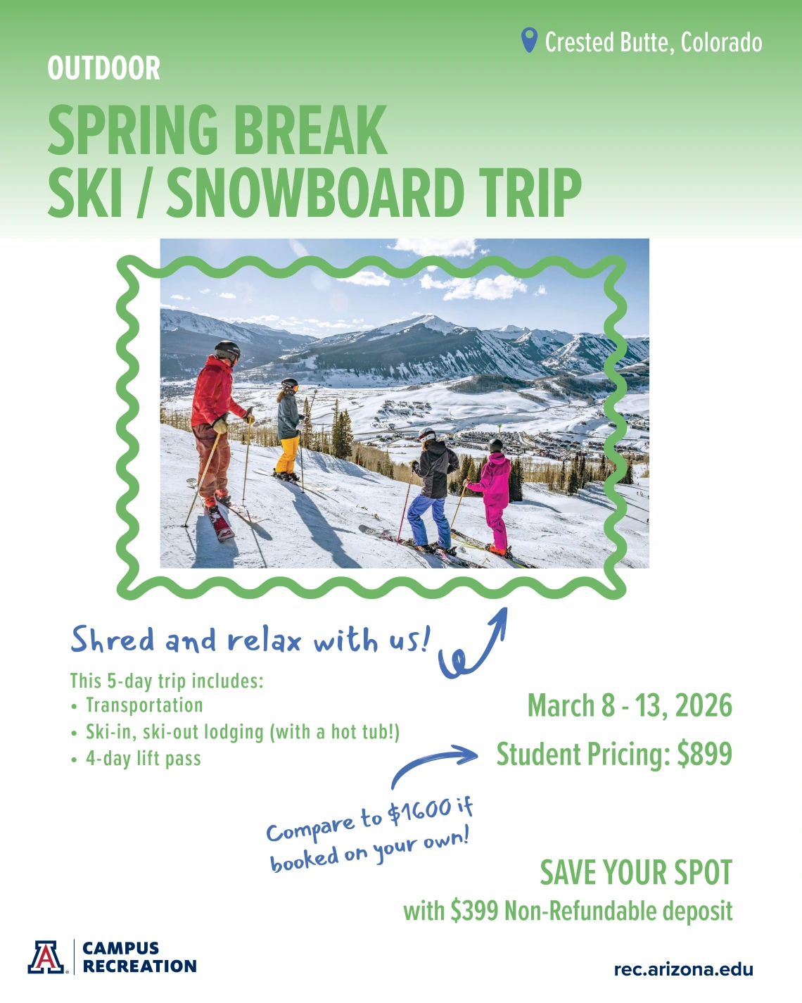 Spring Break Ski/Snowboard