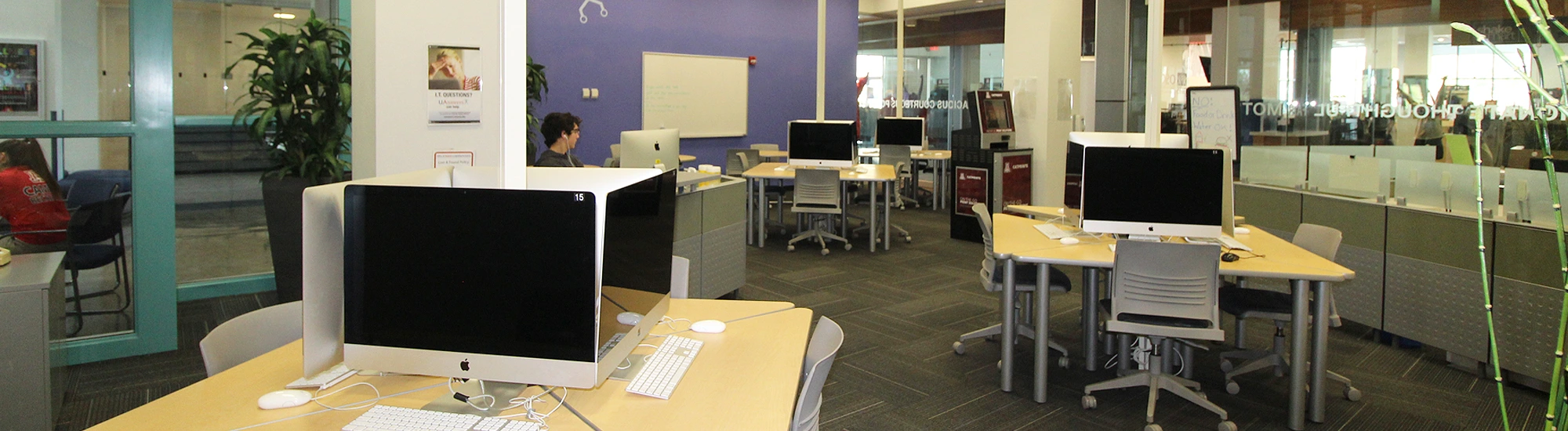 Computer lab at Campus Rec UArizona