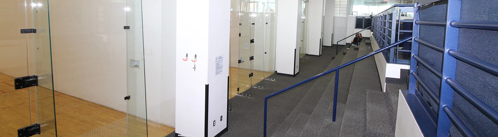 Racquetball courts at Campus Rec UArizona