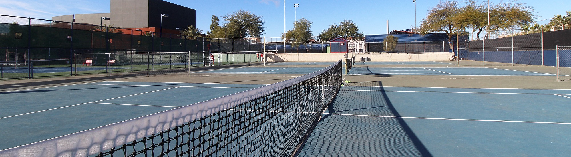 Tennis courts at Robson Tennis Court, UArizona
