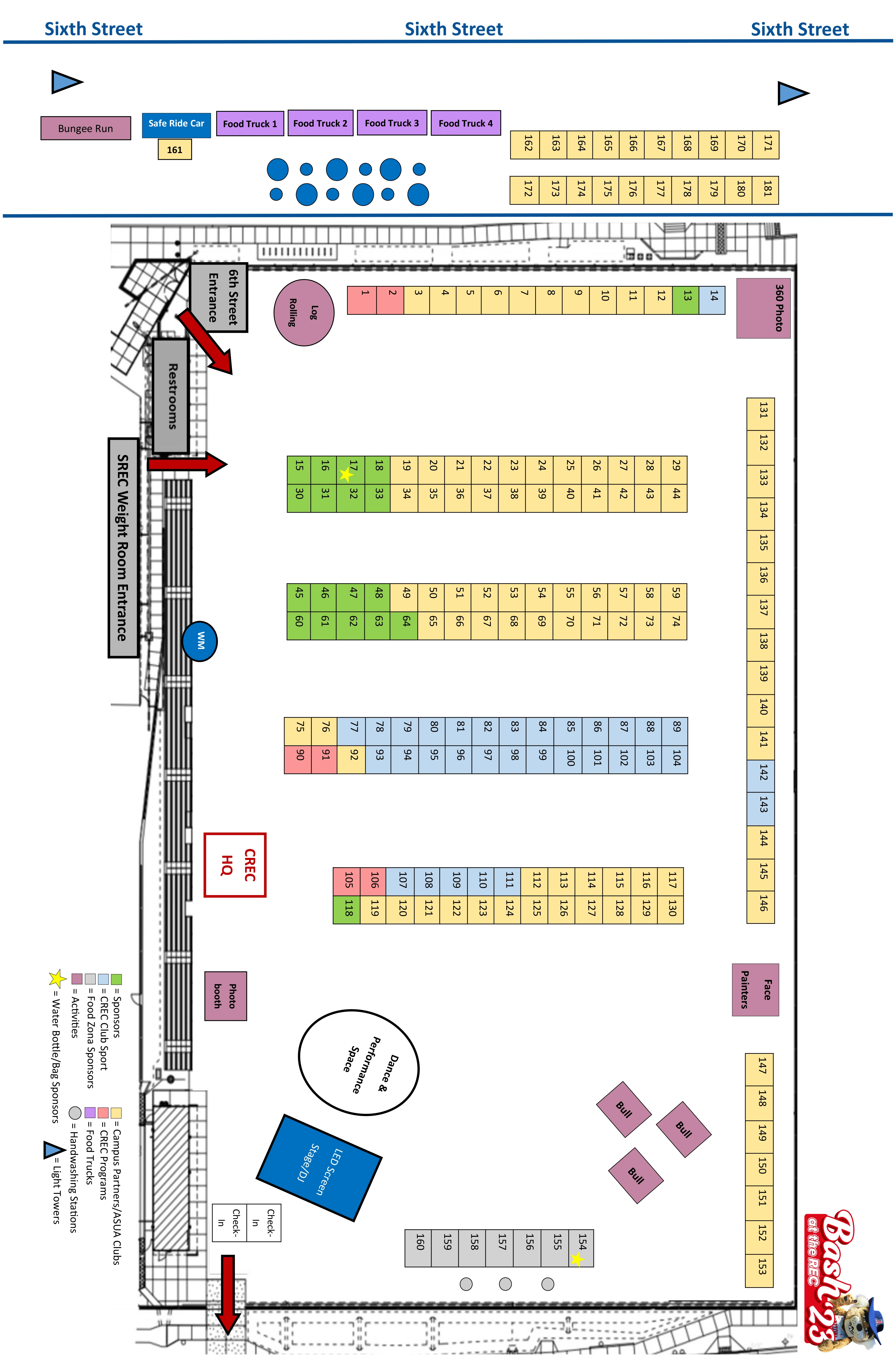 Bash at the REC Map
