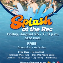 Splash at the REC! poster image