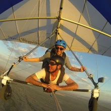 Hang gliding