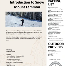 Intro to snow
