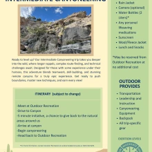 Intermediate Canyoneering