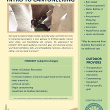 Intro to Canyoneering
